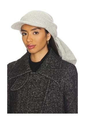 Ruslan Baginskiy Scarf Visor in Grey.