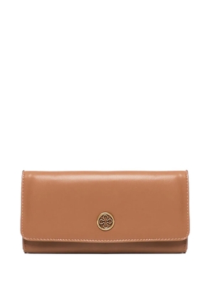 V°73 embossed-logo wallet - Brown