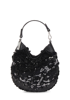 Polo Ralph Lauren Pailettes Pouch Small in Black.