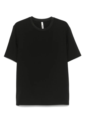 Attachment crew-neck T-shirt - Black