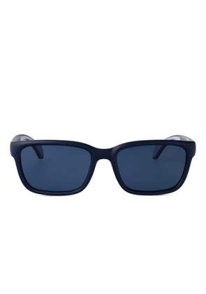 Moncler Eyewear Slicka rectangle-frame sunglasses - Blue