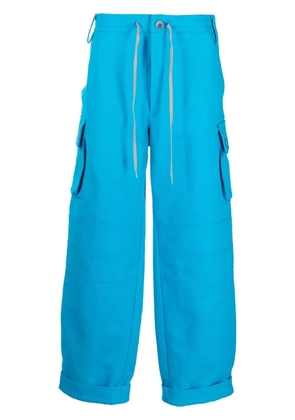 Jacquemus Giardino cargo trousers - Blue