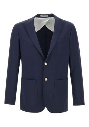 Barba wool blazer - Blue