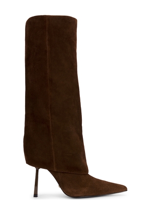 RAYE Overlay Boot in Brown. Size 10. Also in 7, 7.5, 8, 8.5, 9, 9.5.