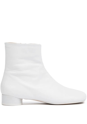 MM6 Maison Margiela Anatomic ankle boots - White