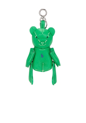 Polo Ralph Lauren Bear Charm in Green.