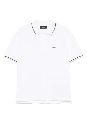 AMIRI cotton polo shirt - White