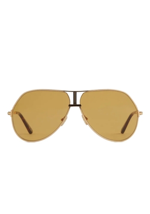 TOM FORD Eyewear geometric sunglasses - Gold