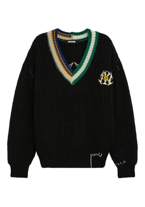 BARROW V-neck sweater - Black