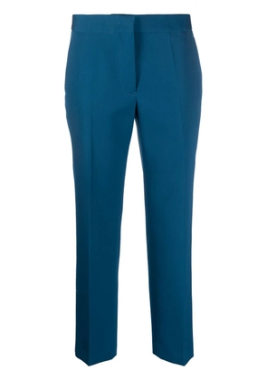 Jil Sander tailored cropped trousers - Blue