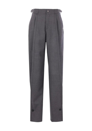 Zomer buckle-detailed trousers - Grey