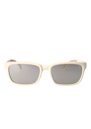 Moncler Eyewear Slicka rectangle-frame sunglasses - White
