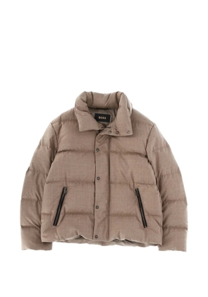 BOSS zip padded jacket - Neutrals