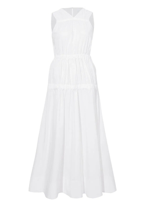Proenza Schouler White Label Libby ruched-detail cotton dress