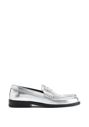Giuseppe Zanotti penny-slot loafers - Silver