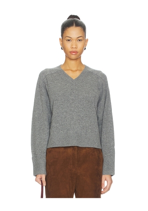 Sold Out NYC The Cashmere V-Neck in Grey. Size L. Also in M, S, XS.