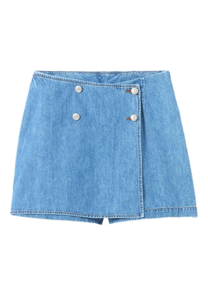 Claudie Pierlot button shorts - Blue