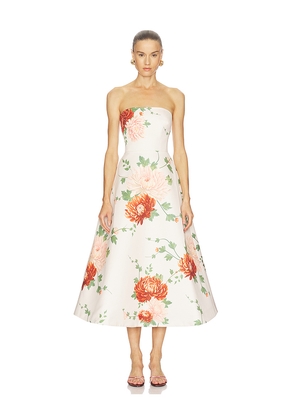 SAU LEE Fiora Dress in Ivory. Size 0. Also in 2, 4, 12.