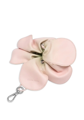 Simone Rocha flower-motif keyring - Pink