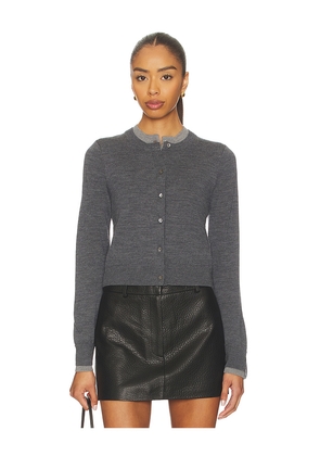 ROKH Layered Cardigan in Grey. Size L. Also in M, S, XS.