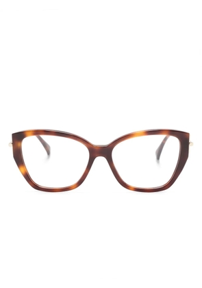 Max Mara Eyewear tortoiseshell cat-eye-frame sunglasses - Brown