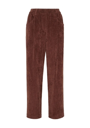Brunello Cucinelli corduroy straight-leg trousers - Brown
