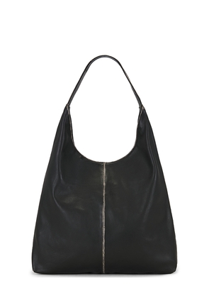 St. Agni Brushed Large Tote in Black.