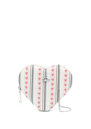 Vivienne Westwood New Heart crossbody bag - Neutrals