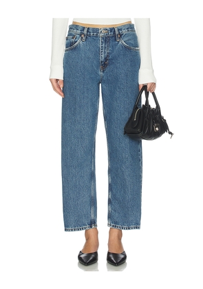 RE/DONE The Ollie Jean in Blue. Size 25. Also in 24, 26, 28, 30, 31, 32.