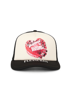 Pleasures Cake Trucker Hat in Black.