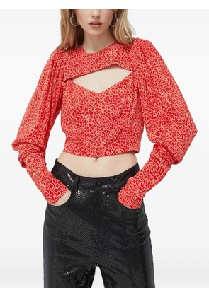 ROTATE BIRGER CHRISTENSEN long-sleeves top - Red
