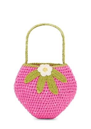 Wild Wawa Kids Crochet Purse in Red.