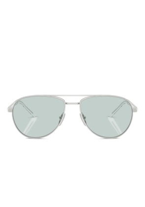 Prada Eyewear geometric-frame sunglasses - Silver