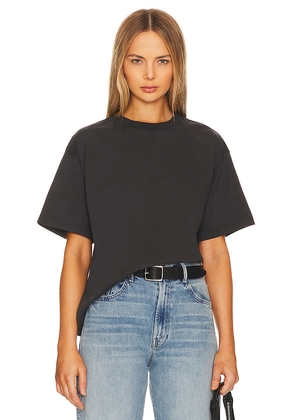 WAO The Relaxed Tee in Black. Size M. Also in L, S, XL/1X, XS.