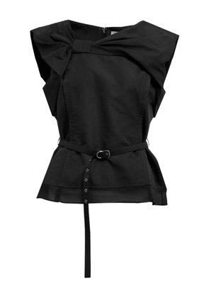 3.1 Phillip Lim bow belted top - Black