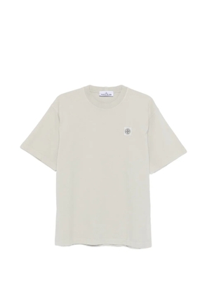 Stone Island logo T-shirt - Neutrals