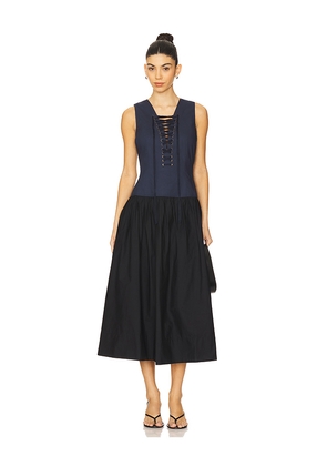 Ulla Johnson Denia Dress in Navy. Size 0. Also in 10, 2, 4, 6, 8.