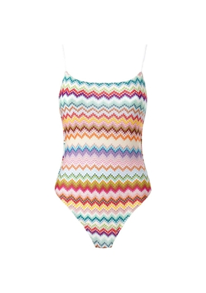 Missoni zig-zag swimsuit - White