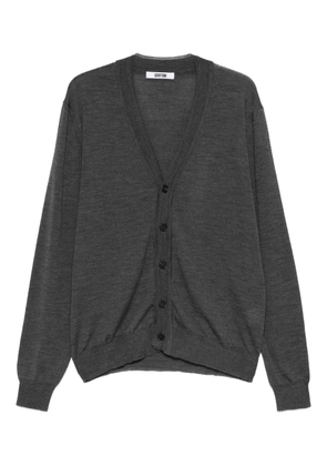 Grifoni buttoned V-neck cardigan - Grey