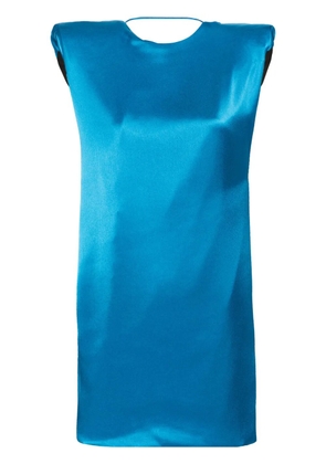 REV Ayla satin minidress - Blue