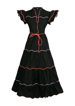 Celia B ruffled baba voyager dress - Black