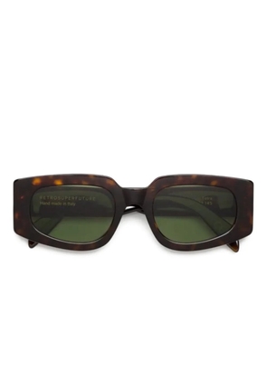 Retrosuperfuture geometric-frame sunglasses - Brown