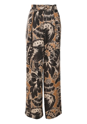 Biyan Faey silk trousers - Black