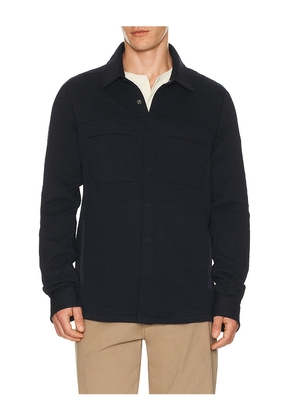 Rhone Weekend Shacket in Navy. Size L. Also in M, S, XL/1X.