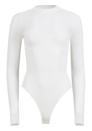 Fleur Du Mal knitted bodysuit - White