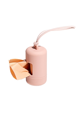 Wild One Poop Bag Carrier in Blush.