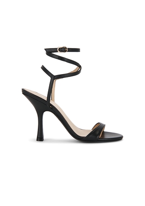 Stuart Weitzman Nudist Wrap 100 Sandal in Black. Size 6.5. Also in 7, 7.5, 8, 8.5, 9.5.