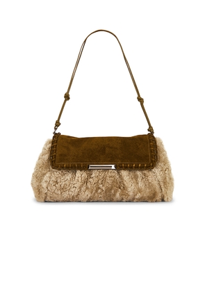 Rebecca Minkoff Soho Shoulder Bag in Brown.