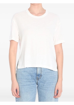 James Perse cropped T-shirt - White