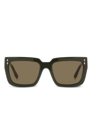 Isabel Marant Eyewear square-frame sunglasses - Green